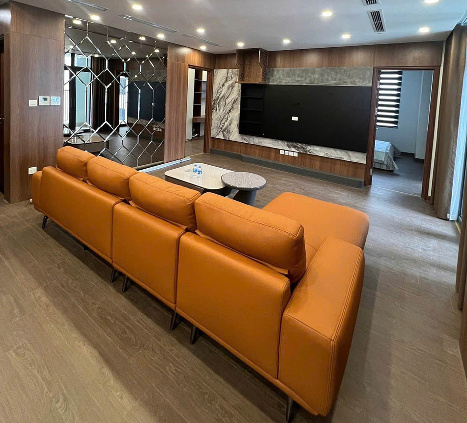 Cho thuê căn hộ tầng trung Tháp Đôi Prime – Full nội thất