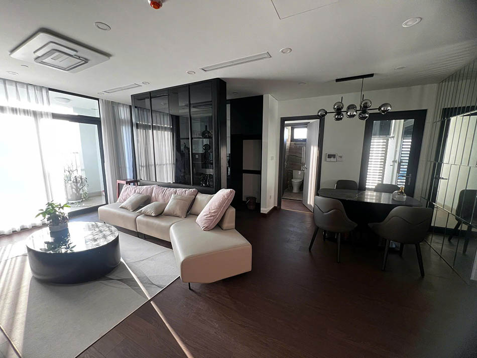 Cho Thuê Căn Hộ Prime Thái Nguyên tầng cao – 2 Ngủ Full Nội Thất