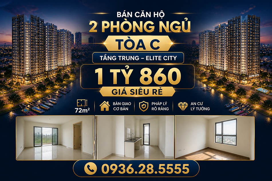 Bán căn hộ chung cư Tecco tầng trung CCB033